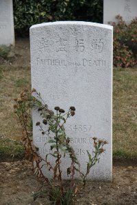 Les Baraques Military Cemetery Sangatte - Chao Ming Chin, 